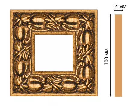 Вставка цветная DECOMASTER 157-2-58 (100*100*14мм)