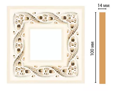 Вставка цветная DECOMASTER 157-2-6 (100*100*14мм)