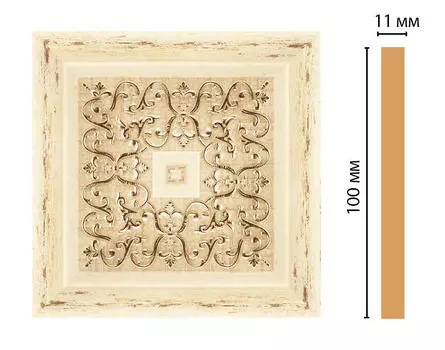 Вставка цветная DECOMASTER 164-2-1028 (100*100*11мм)