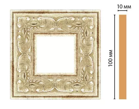 Вставка цветная DECOMASTER 165-2-127 (100*100*10мм)