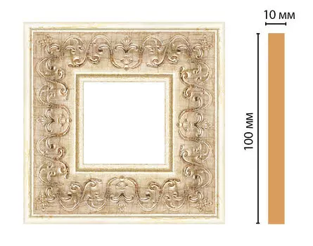 Вставка цветная DECOMASTER 165-2-281 (100*100*10мм)