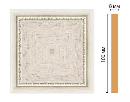 Вставка цветная DECOMASTER 185-2-14 (100*100*8мм)