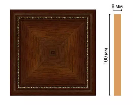 Вставка цветная DECOMASTER 185-2-51 (100*100*8мм)