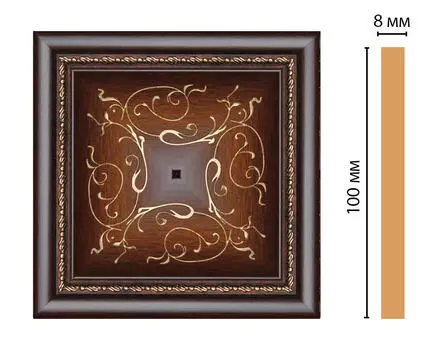 Вставка цветная DECOMASTER 186-2-51 (100*100*8мм)
