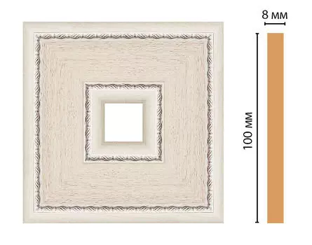 Вставка цветная DECOMASTER 187-2-14 (100*100*8мм)