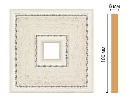 Вставка цветная DECOMASTER 187-2-15 (100*100*8мм)