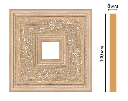 Вставка цветная DECOMASTER 188-2-11 (100*100*8мм)