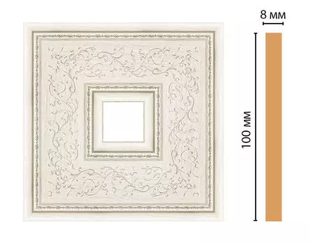 Вставка цветная DECOMASTER 188-2-15 (100*100*8мм)