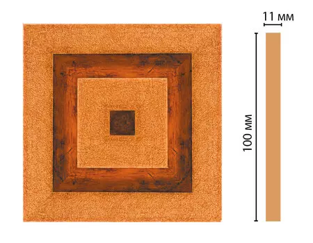 Вставка цветная DECOMASTER D205-1223 (100*100*11мм)