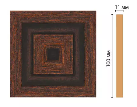 Вставка цветная DECOMASTER D205-966 (100*100*11мм)