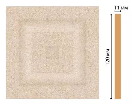 Вставка цветная DECOMASTER D206-18D (120*120*11мм)