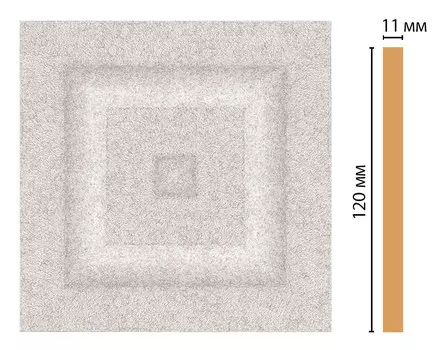Вставка цветная DECOMASTER D206-19D (120*120*11мм)