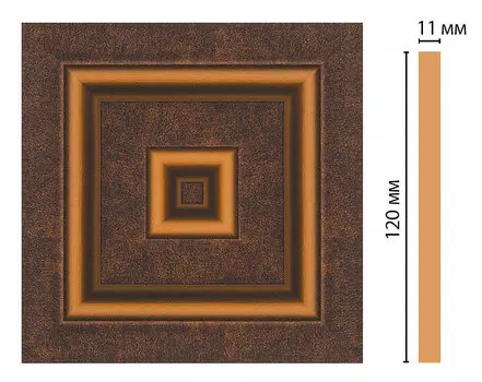 Вставка цветная DECOMASTER D206-56 (120*120*11мм)