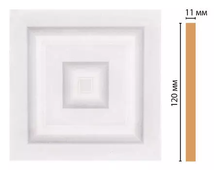 Вставка цветная DECOMASTER D206-60 (120*120*11мм)