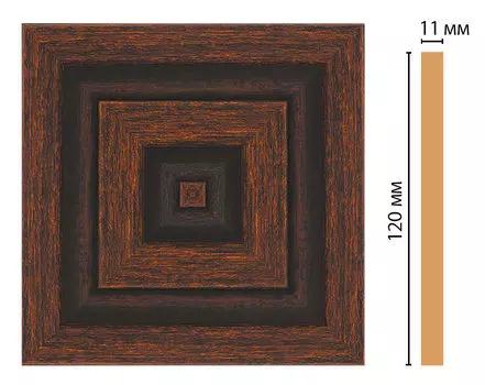 Вставка цветная DECOMASTER D206-966 (120*120*11мм)
