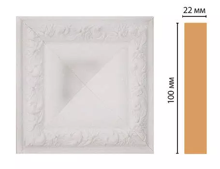 Вставка цветная DECOMASTER D207-115 (100*100*22мм)