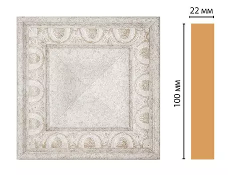 Вставка цветная DECOMASTER D207-19D (100*100*22мм)