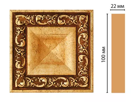 Вставка цветная DECOMASTER D207-552 (100*100*22мм)