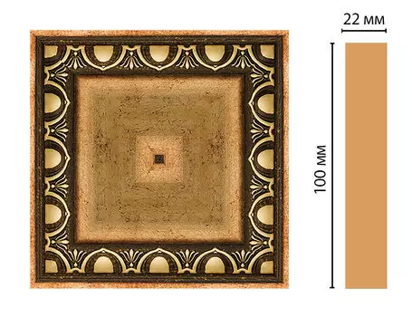 Вставка цветная DECOMASTER D207-57 (100*100*22мм)