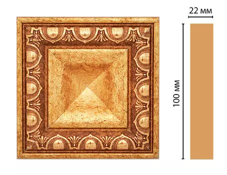 Вставка цветная DECOMASTER D207-58 (100*100*22мм)