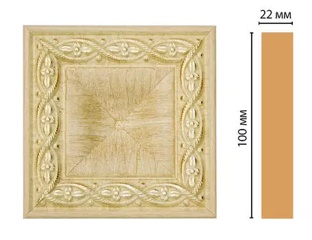Вставка цветная DECOMASTER D207-5 (100*100*22мм)