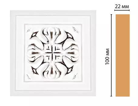 Вставка цветная DECOMASTER D207-60 (100*100*22мм)