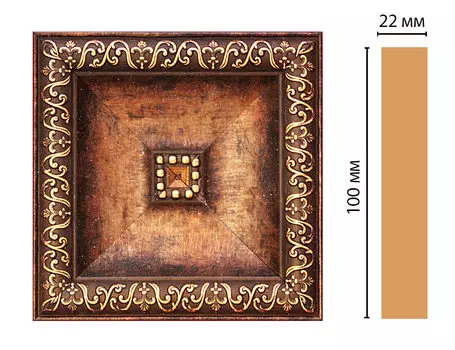 Вставка цветная DECOMASTER D207-767 (100*100*22мм)