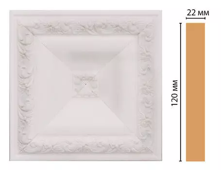 Вставка цветная DECOMASTER D208-115 (120*120*22мм)