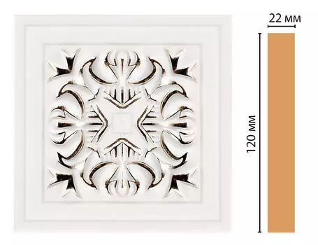 Вставка цветная DECOMASTER D208-60 (120*120*22мм)