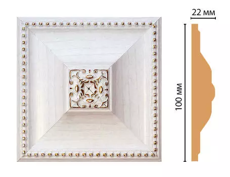 Вставка цветная DECOMASTER D209-118 (100*100*22мм)