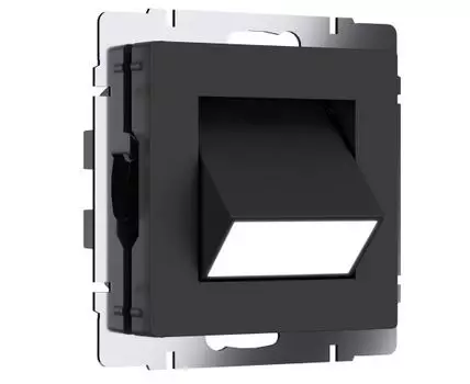 Встраиваемая LED подсветка Turn (черный матовый) Werkel