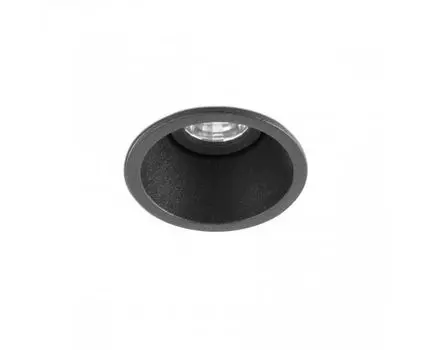 Встраиваемый черный светильник Fox 2700K