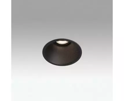 Встраиваемый черный светильник Fresh