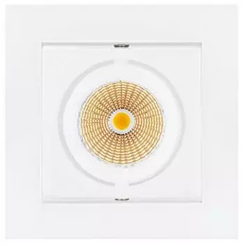 Встраиваемый светильник Arlight Cl-kardan CL-KARDAN-S102x102-9W Warm (WH, 38 deg)