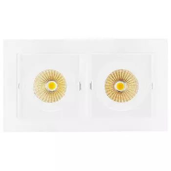 Встраиваемый светильник Arlight Cl-kardan CL-KARDAN-S180x102-2x9W Warm (WH, 38 deg)