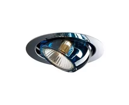 Встраиваемый светильник D57F0131 (синий, хром, 13,2)