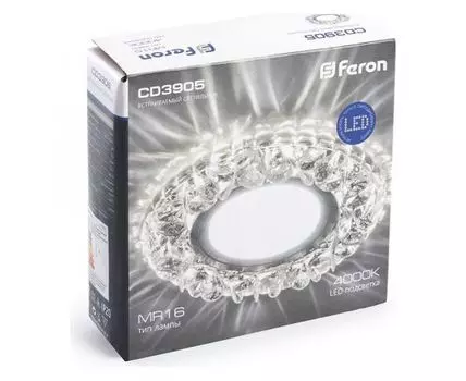 Встраиваемый светильник Feron CD3905 41827