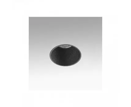 Встраиваемый светильник Fox черный без отделки