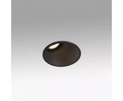 Встраиваемый светильник Fresh черный GU10