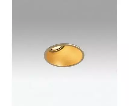 Встраиваемый светильник Fresh золотой GU10