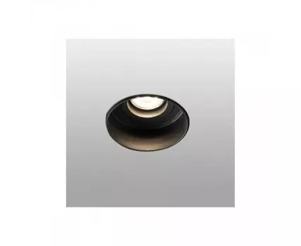 Встраиваемый светильник Hyde черный без рамки