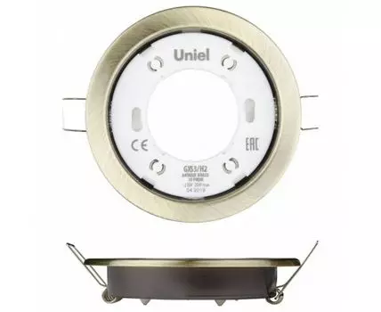 Встраиваемый светильник Uniel GX53-H2 UL-00005056