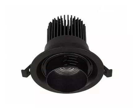 Встраиваемый светильник Zoom ST LUCE (Черный)