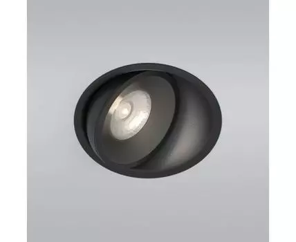 Встраиваемый светодиодный светильник 6W 4200K чёрный 25083/LED