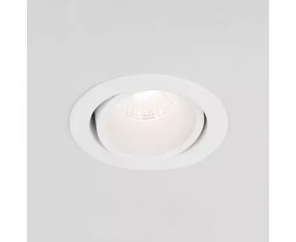 Встраиваемый светодиодный светильник 7W 3000K белый 15267/LED