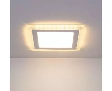 Встраиваемый светодиодный светильник DLS024 12+6W 4200K