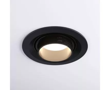 Встраиваемый светодиодный светильник с регулировкой угла освещения 9919 LED 10W 4200K черный