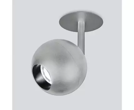 Встраиваемый светодиодный светильник серебро 9926 LED