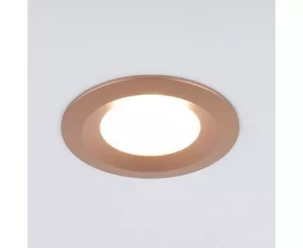 Встраиваемый точечный светильник 110 MR16 золотой