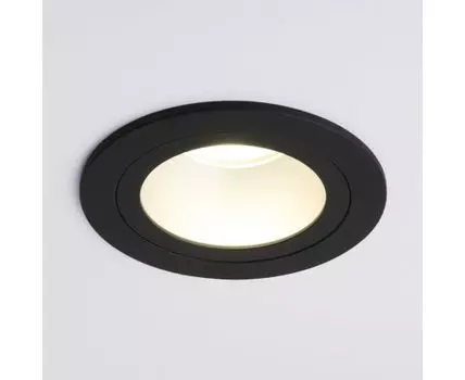 Встраиваемый точечный светильник 122 MR16 серебро/черный